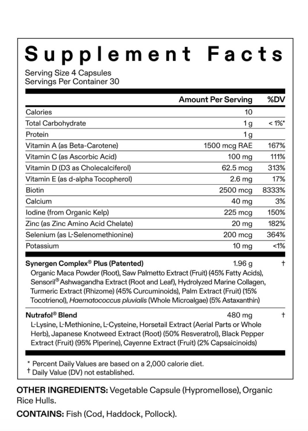 Nutrafol Women's Balance Hair Growth Supplement